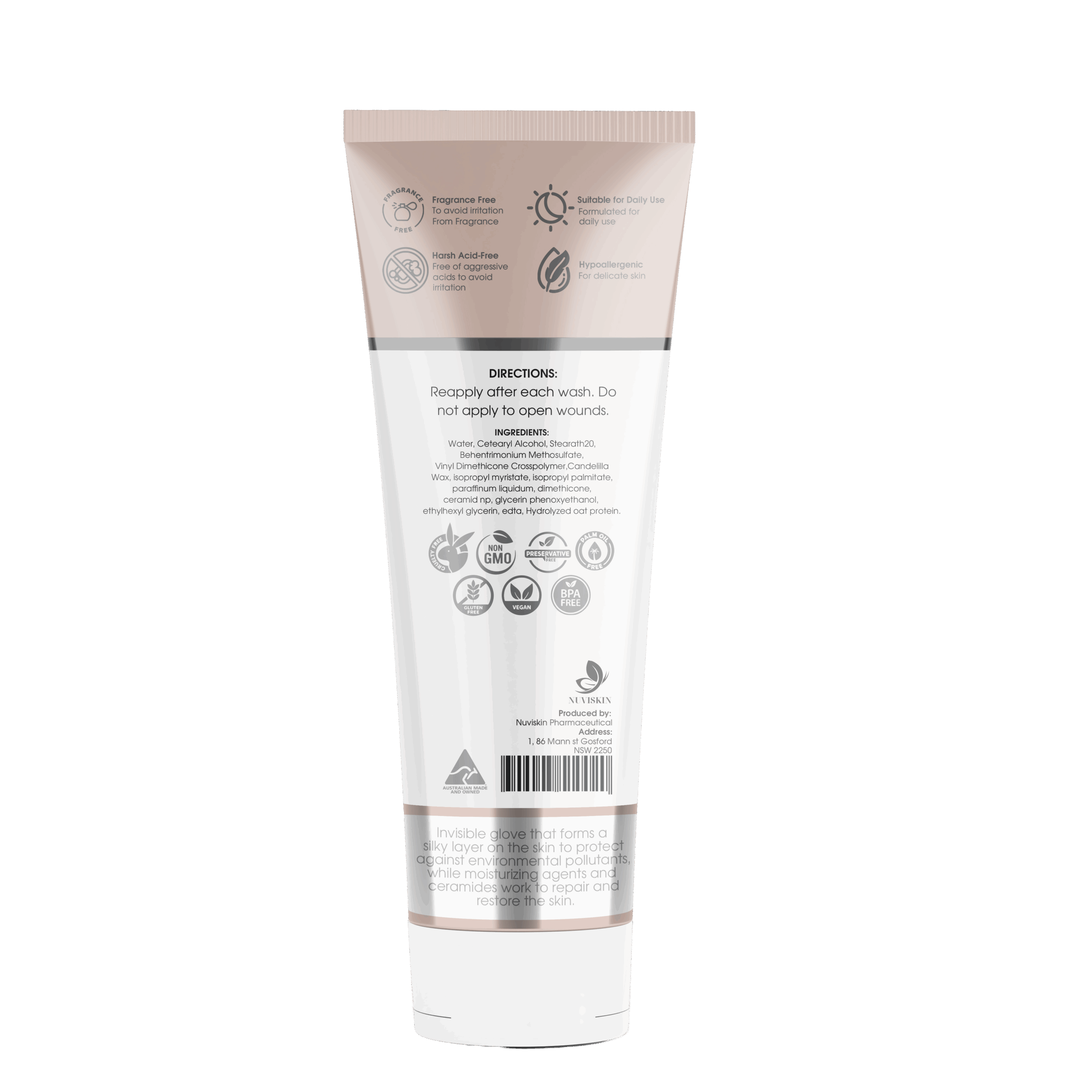 Invislbe Glove Repairing Back